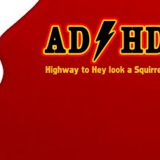 ADHD Highway To Squirrel Tree Ornament