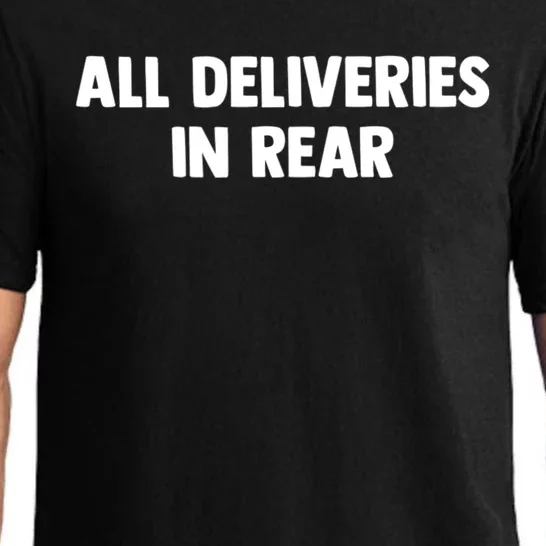 ALL DELIVERIES IN REAR Pajama Set