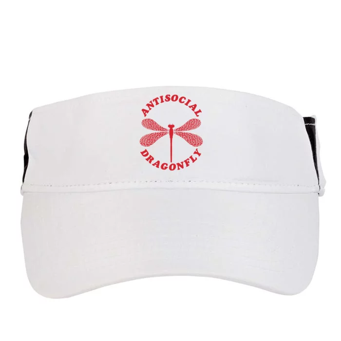 Antisocial Dragonfly Introvert Funny Introversion Humor Adult Drive Performance Visor