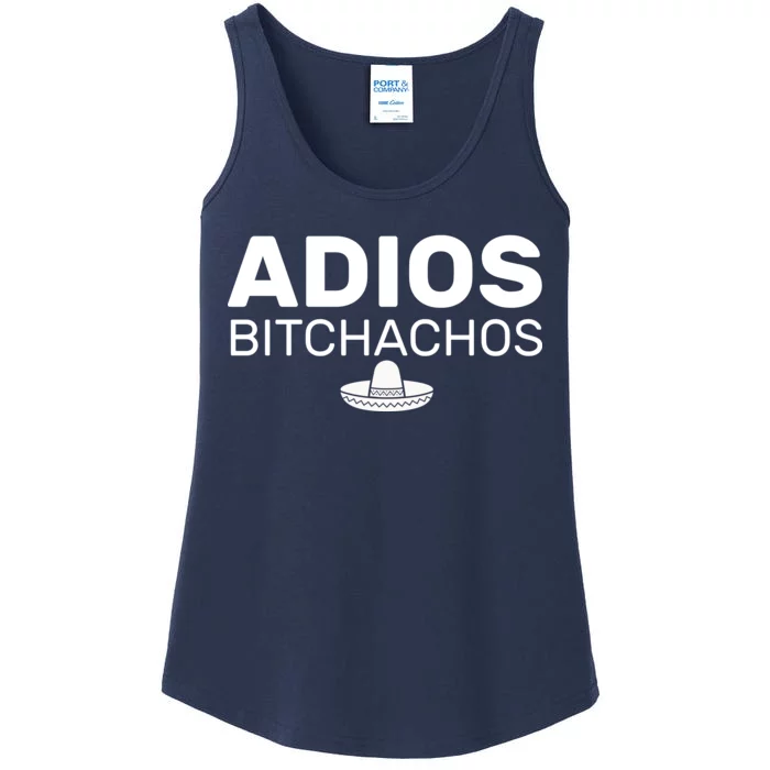 Adios Bitchachos Funny Sombrero Cinco De Mayo Ladies Essential Tank