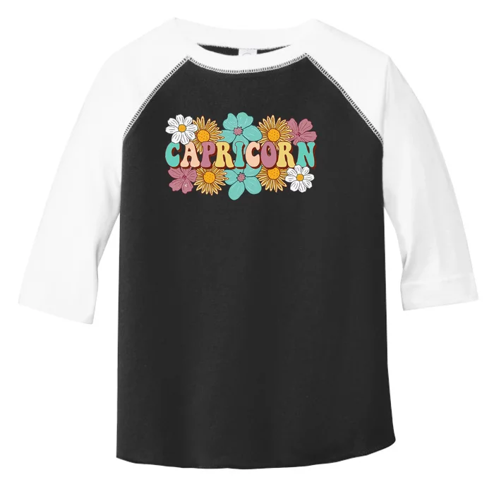 Astrology December January birthday Zodiac sign Capricorn Toddler Fine Jersey T-Shirt