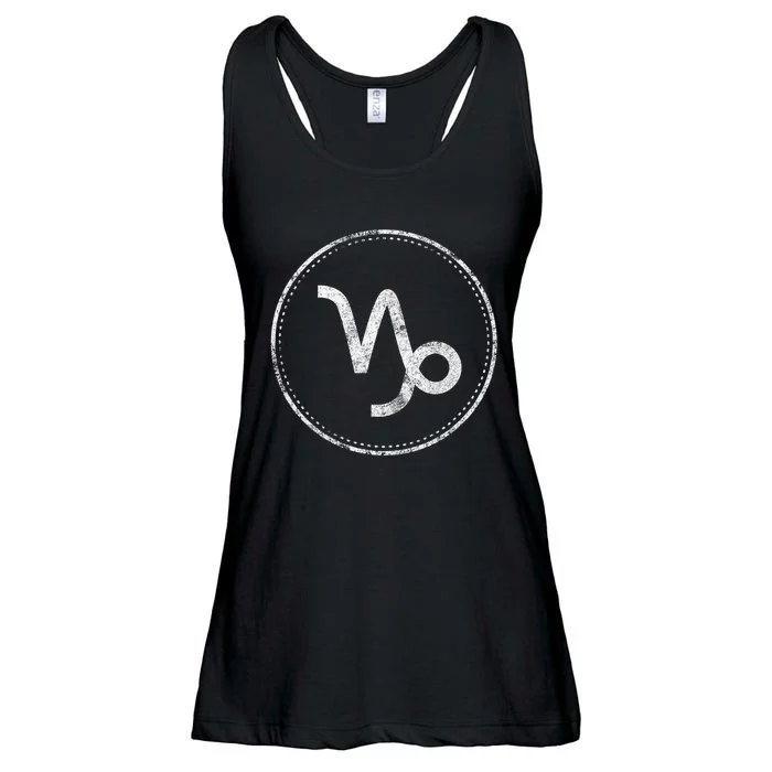 Astrology December January birthday Zodiac sign Capricorn Ladies Essential Flowy Tank