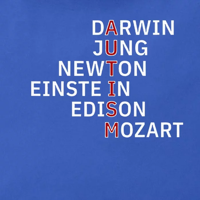 Autism Darwin Jung Newton Einste In Edison Mozart Zip Tote Bag