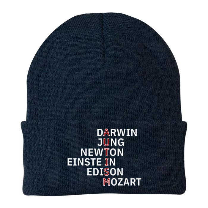 Autism Darwin Jung Newton Einste In Edison Mozart Gift Knit Cap Winter Beanie