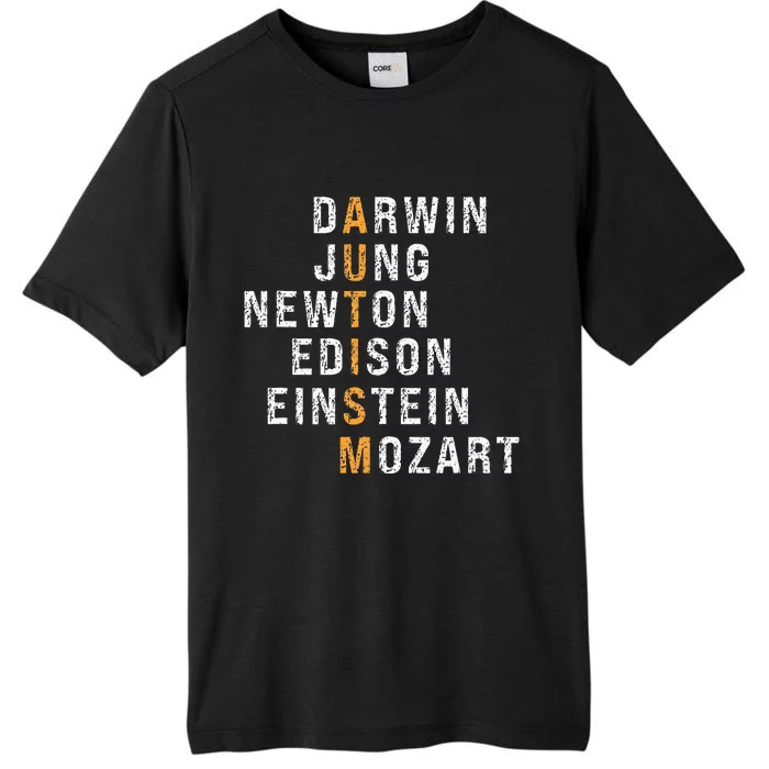 Autism Darwin Jung Newton Edison Einstein Newton Mozart ChromaSoft Performance T-Shirt