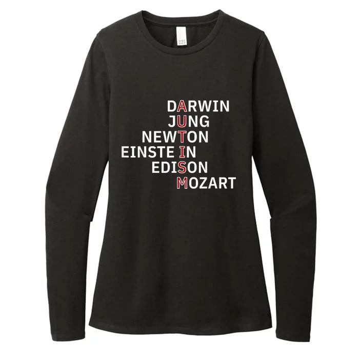 Autism Darwin Jung Newton Einste In Edison Mozart Womens CVC Long Sleeve Shirt