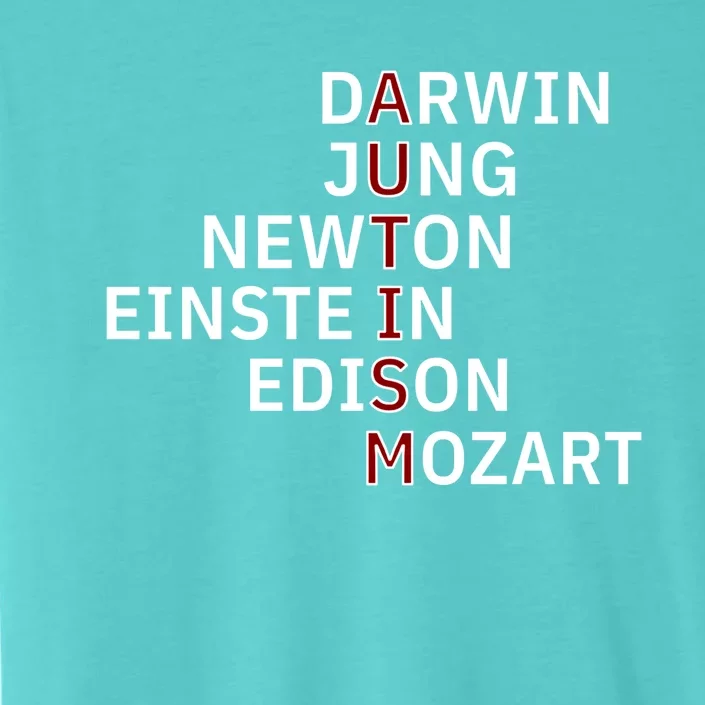 Autism Darwin Jung Newton Einste In Edison Mozart Gift ChromaSoft Performance T-Shirt