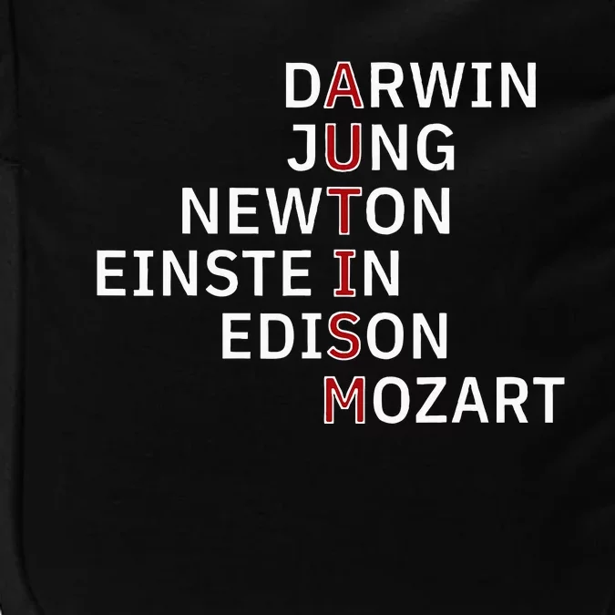 Autism Darwin Jung Newton Einste In Edison Mozart Impact Tech Backpack