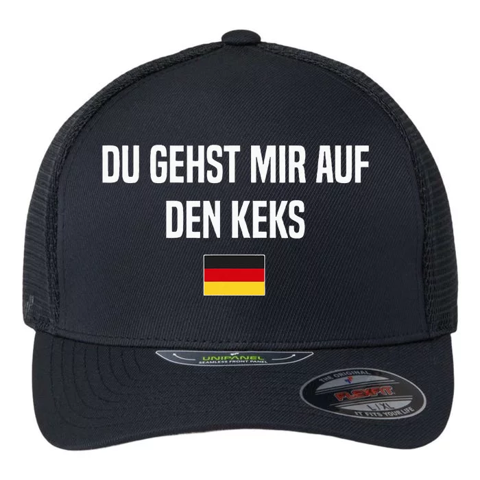 Auf Den Keks Gehen German Language Germany German Saying Flexfit Unipanel Trucker Cap