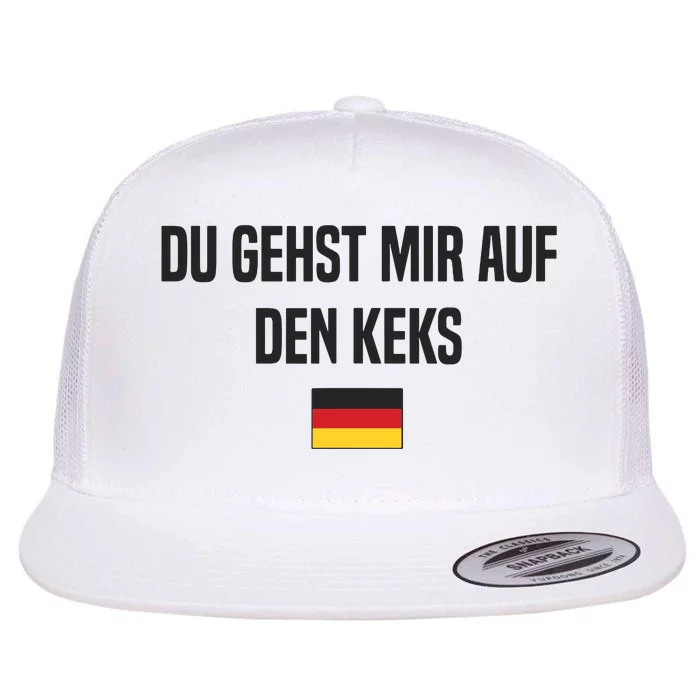 Auf Den Keks Gehen German Language Germany German Saying Flat Bill Trucker Hat