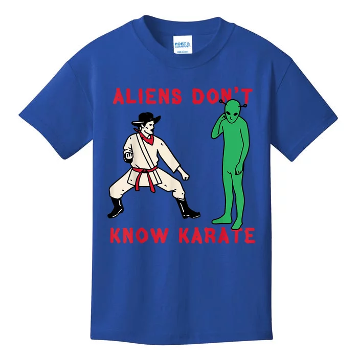 Aliens DonT Know Karate Kids T-Shirt