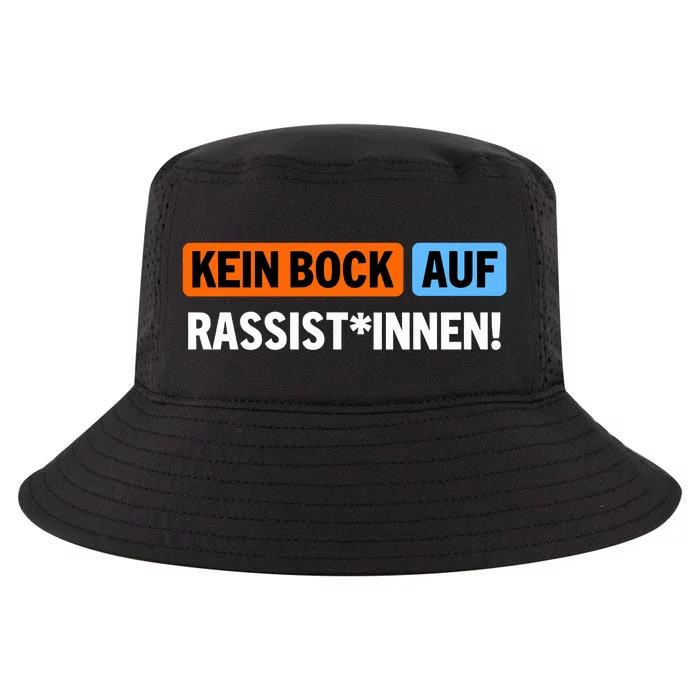 AußEr Dieses Kein Bock Auf Rassist Innen Cool Comfort Performance Bucket Hat