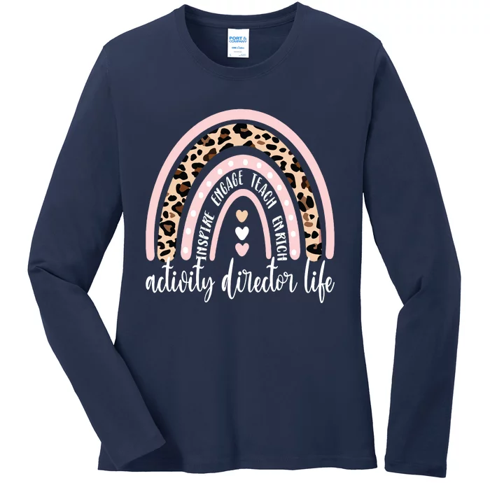 Activity Director Life Activity Coordinator Appreciation Ladies Long Sleeve Shirt