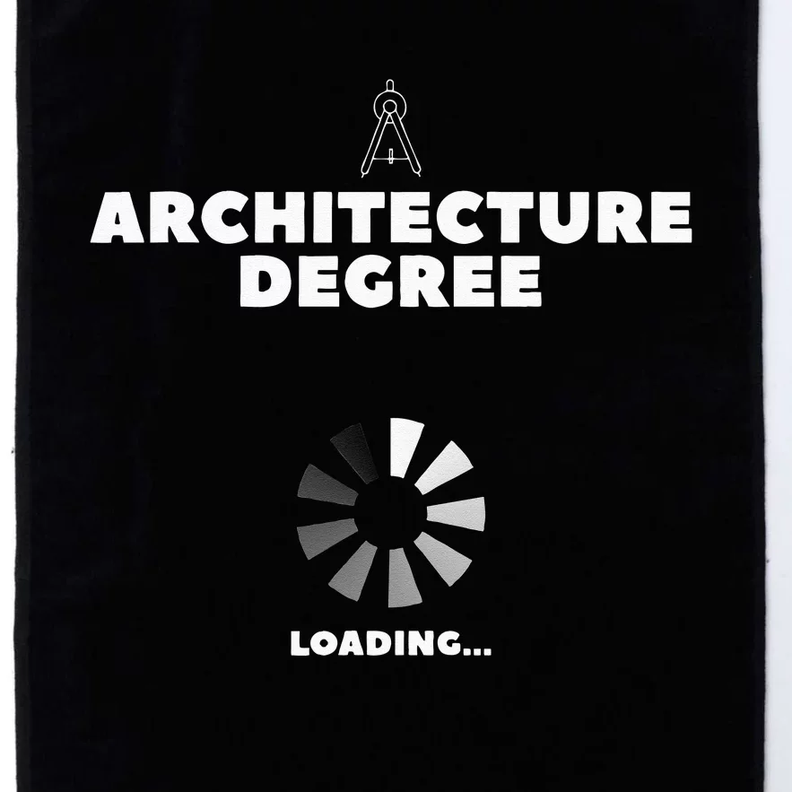 Architecture Degree Loading Architect Platinum Collection Golf Towel