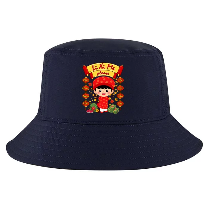 Ao Dai Li Xi Me Vietnamese Tet New Year Cool Gift Cool Comfort Performance Bucket Hat