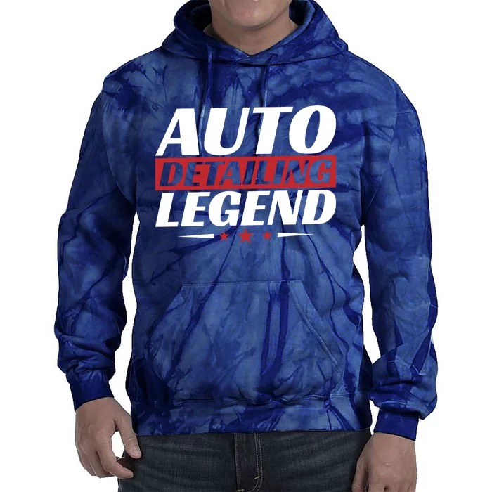 Auto Detailing Legend Tie Dye Hoodie