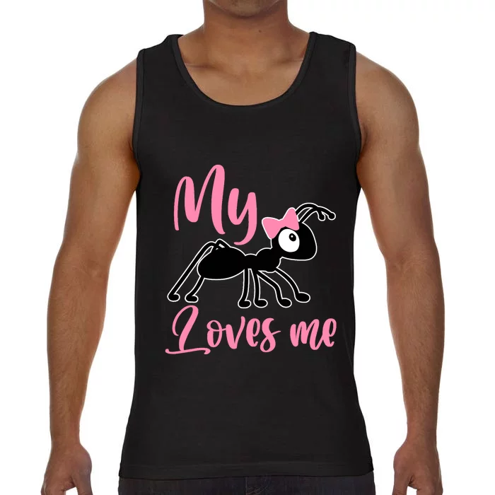 Ant Design My Aunt Loves Me Family Gifts For Nephew & Niece Comfort Colors® Tank Top