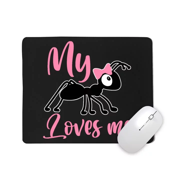 Ant Design My Aunt Loves Me Family Gifts For Nephew & Niece Mousepad