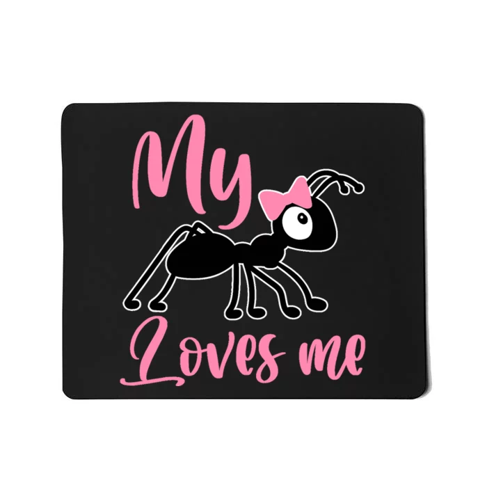 Ant Design My Aunt Loves Me Family Gifts For Nephew & Niece Mousepad