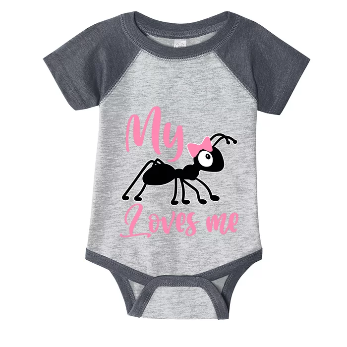 Ant Design My Aunt Loves Me Family Gifts For Nephew & Niece Infant Baby Jersey Bodysuit