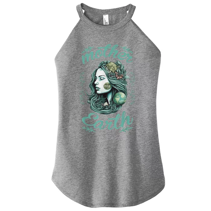 ARBOR Day Mother Earth Tree Planting Environmental Awareness Women’s Perfect Tri Rocker Tank