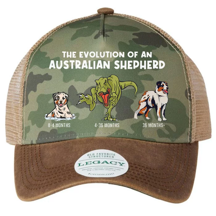 Aussie Dog Mom The Evolution Of An Australian Shepherd Legacy Tie Dye Trucker Hat