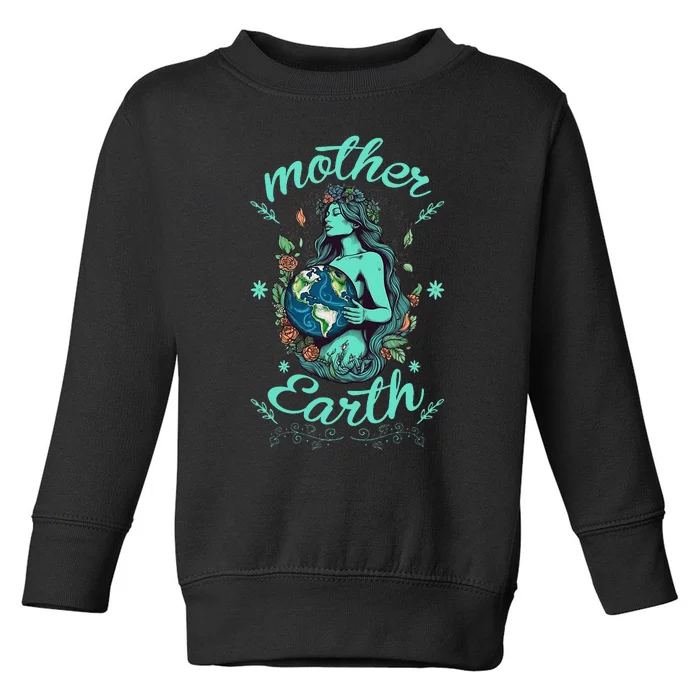 ARBOR Day Mother Earth Environmental Awareness Tree Planting Toddler Sweatshirt