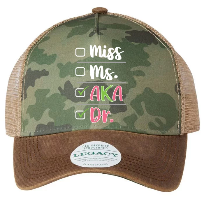 AKA Doctor Medical Worker Appreciation Graduation Legacy Tie Dye Trucker Hat