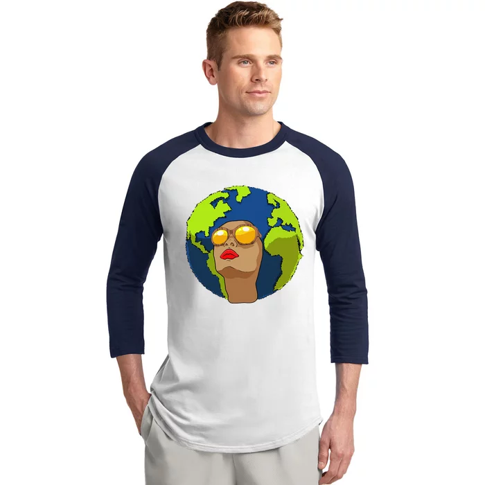 Arbor Day Mother Earth Day Women Baseball Sleeve Shirt