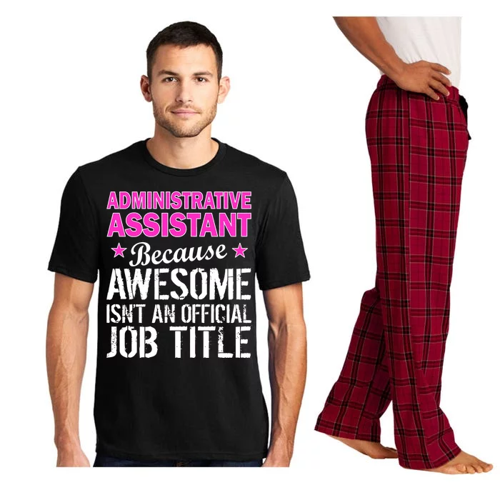 Administrative Assistant Awesome Job Title Pajama Set