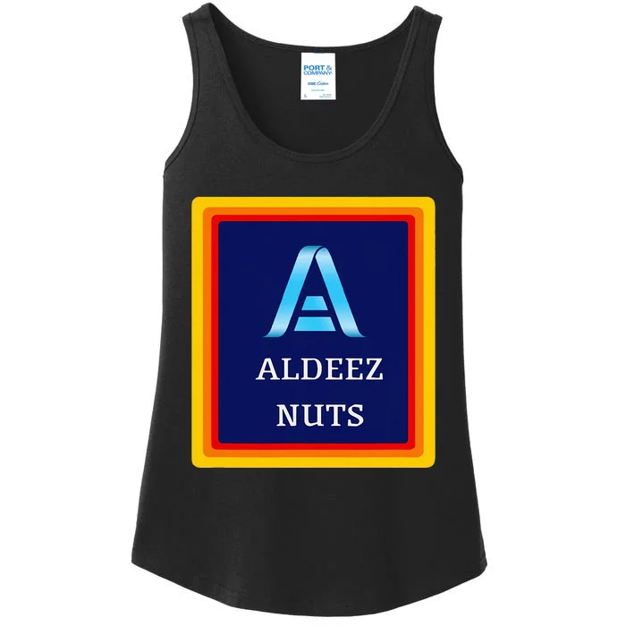 All Deez Nuts Funny Meme Clothing Satire Humor Joke Ladies Essential Tank