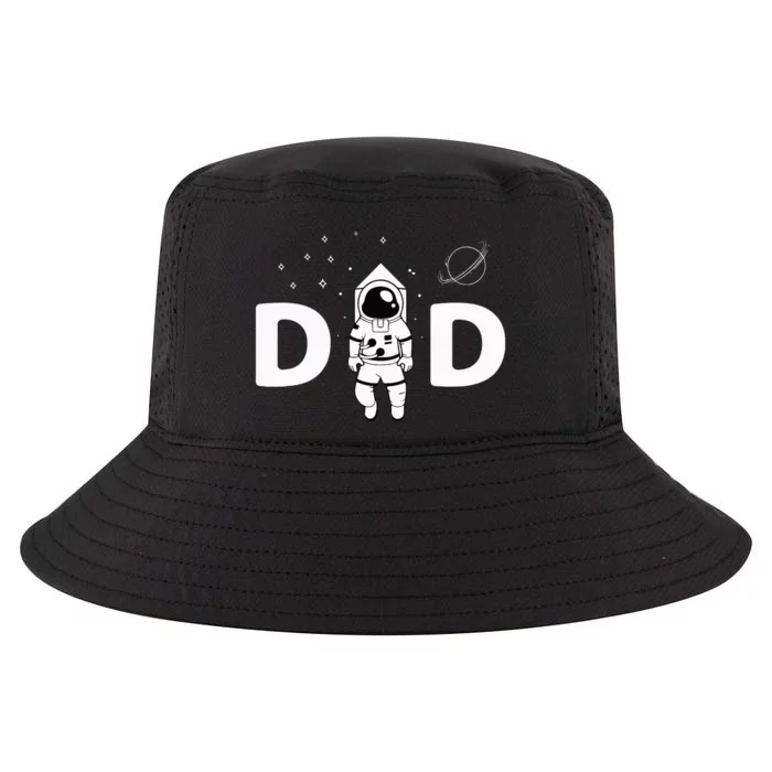 Astronaut Daddy Outer Space Birthday Party Cool Comfort Performance Bucket Hat