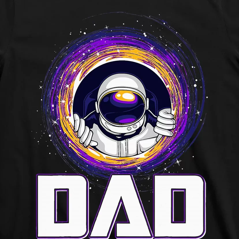 Astronaut Dad Outer Space Lover Fathers Day T-Shirt