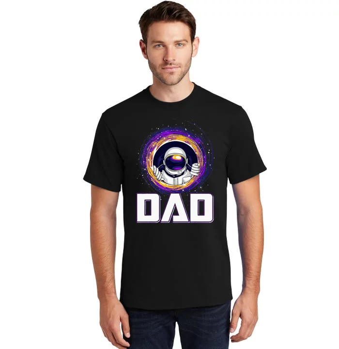 Astronaut Dad Outer Space Lover Fathers Day Tall T-Shirt