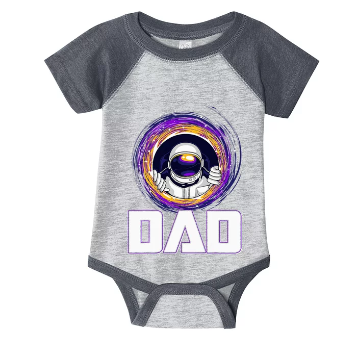 Astronaut Dad Outer Space Lover Fathers Day Infant Baby Jersey Bodysuit