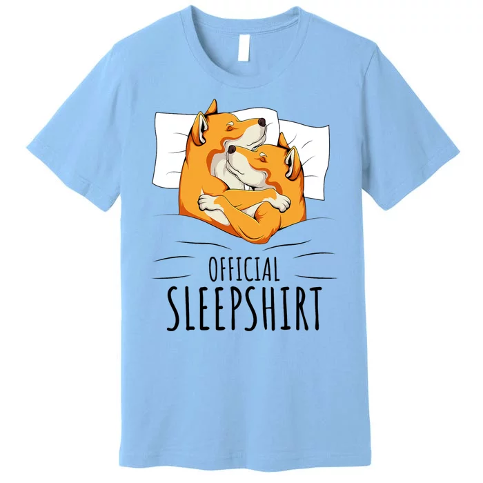 Akita Dog Off.icial Sleepshirt Premium T-Shirt