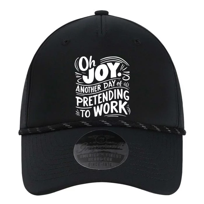 Another Day Of Pretending To Work Funny Saying Sarcastic Cool Gift Performance The Dyno Cap