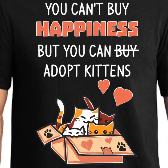 Adopt Kittens Buy Happiness Pajama Set