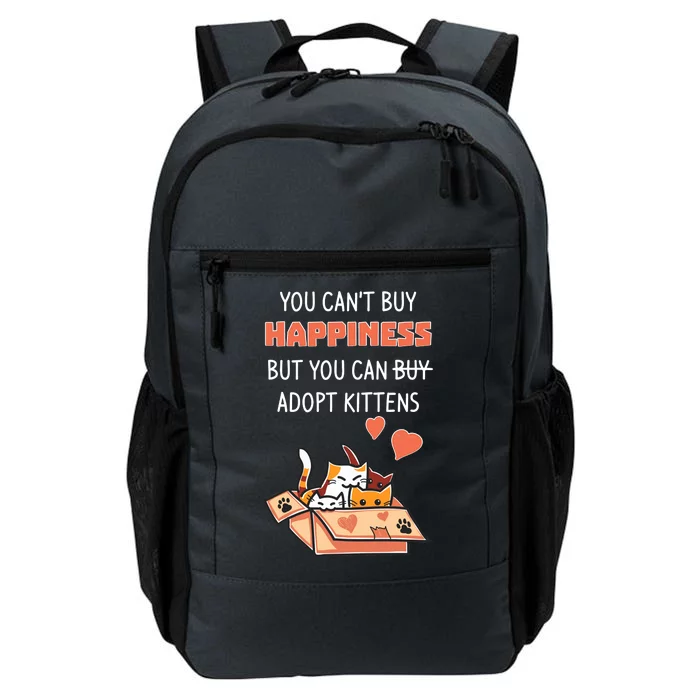 Adopt Kittens Buy Happiness Daily Commute Backpack