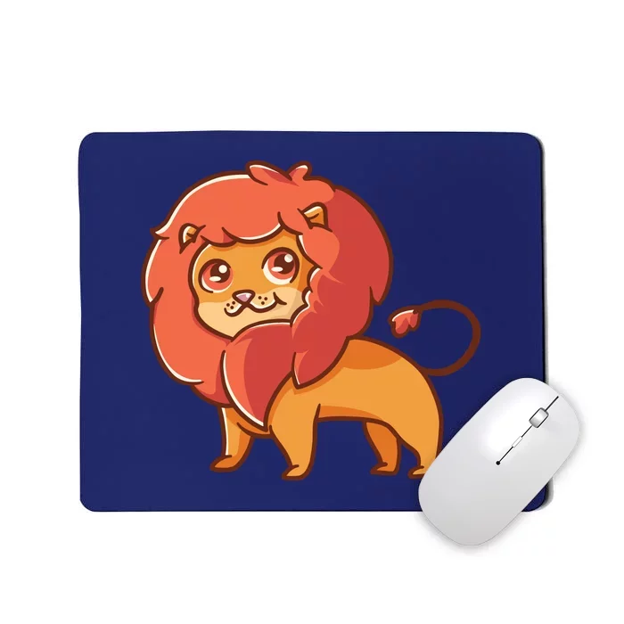 Adorable Baby Lion Mousepad