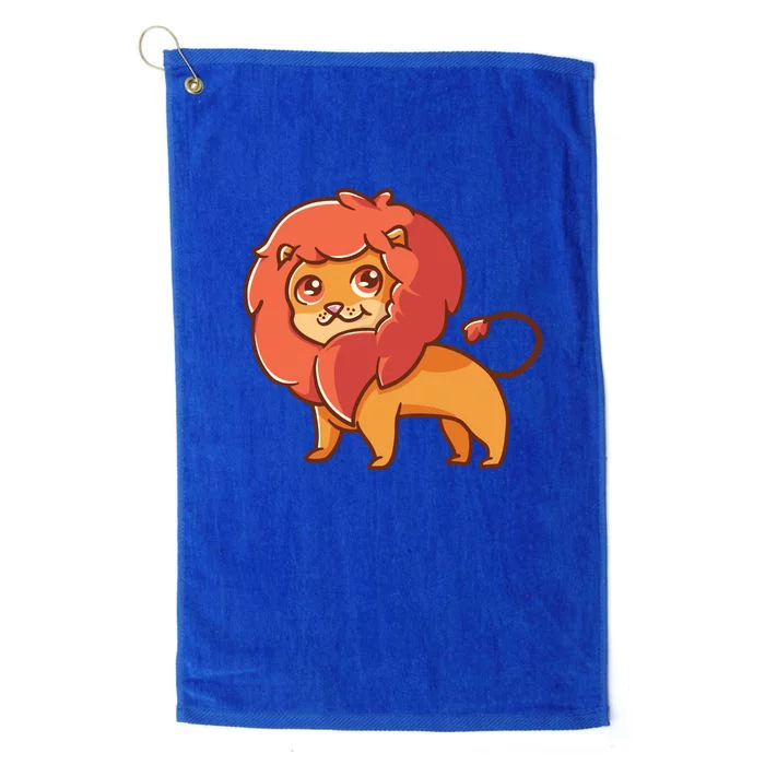 Adorable Baby Lion Platinum Collection Golf Towel