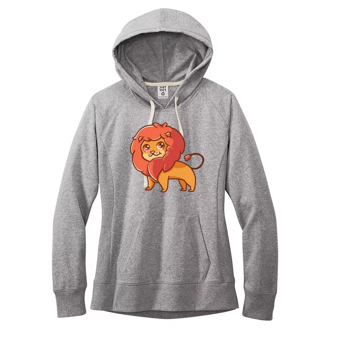 Adorable Baby Lion Women's Fleece Hoodie