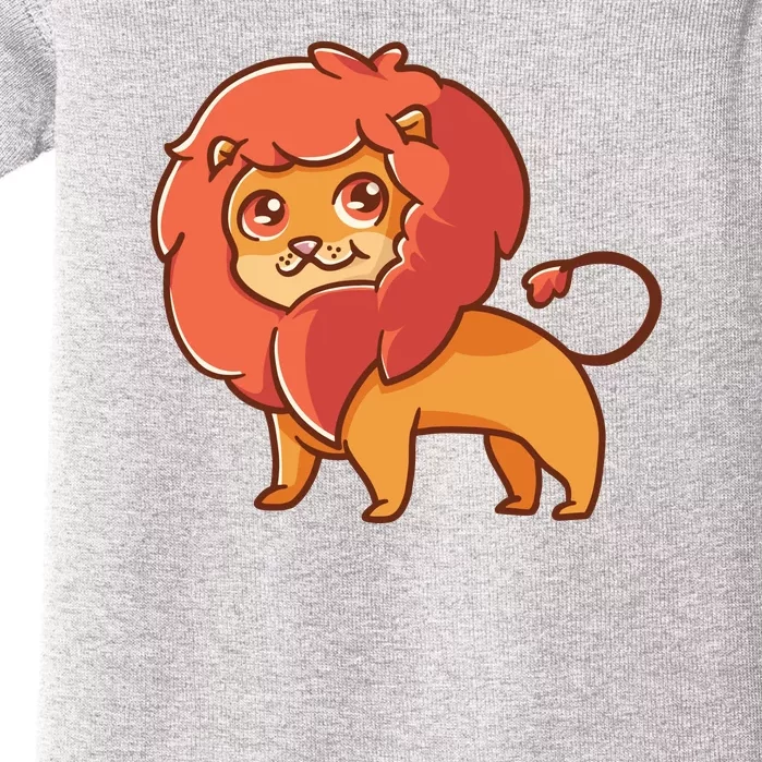 Adorable Baby Lion Baby Bodysuit