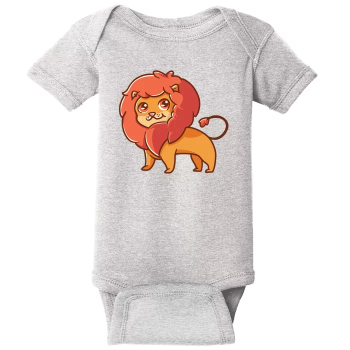 Adorable Baby Lion Baby Bodysuit