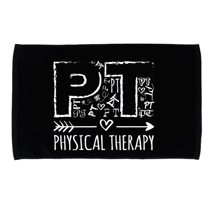 Aesthetic Design PT Physical Therapy Microfiber Hand Towel