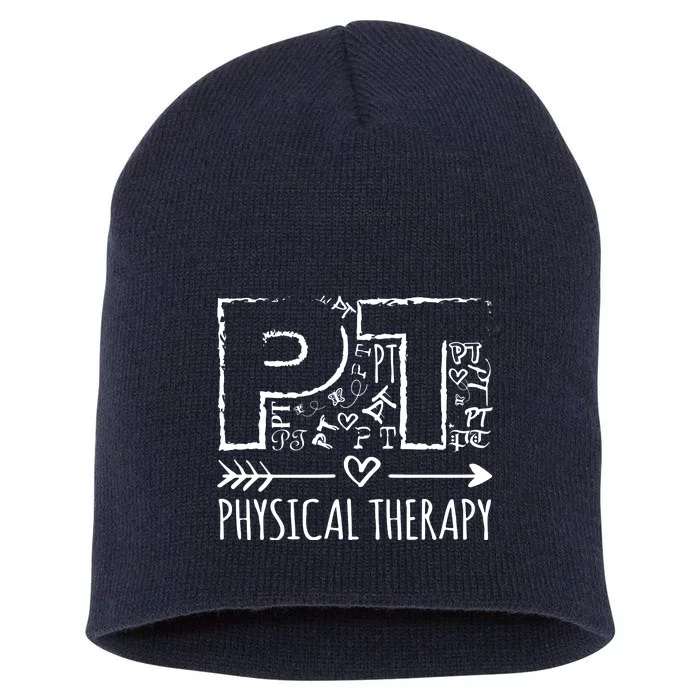 Aesthetic Design PT Physical Therapy Short Acrylic Beanie