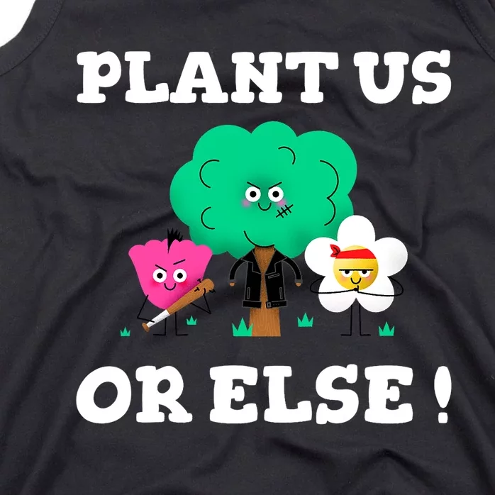 Arbor Day Plant Trees Funny Tee Earth Day Sunflower Tree Tank Top