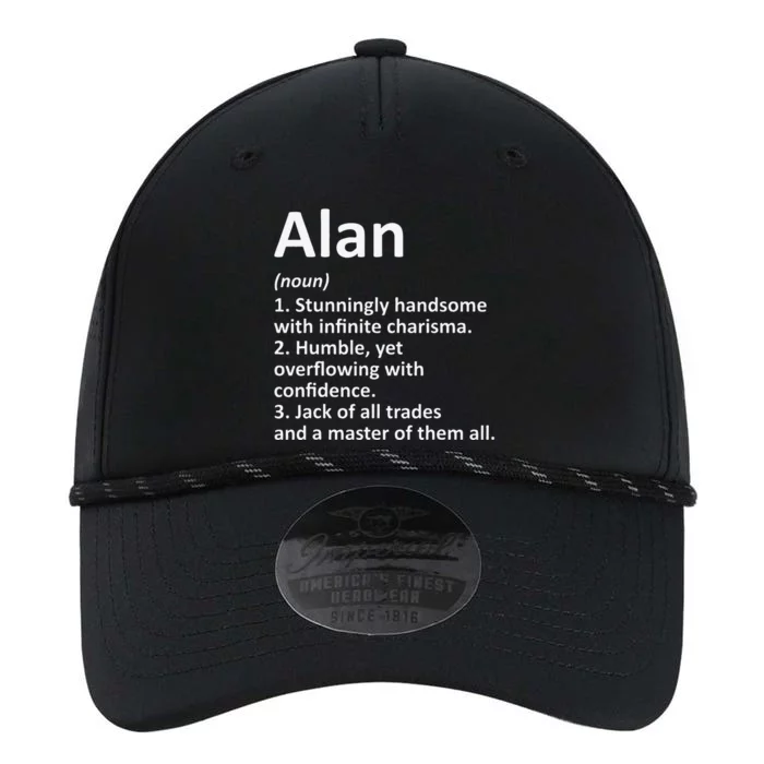 ALAN Definition Personalized Name Funny Birthday Gift Idea Performance The Dyno Cap