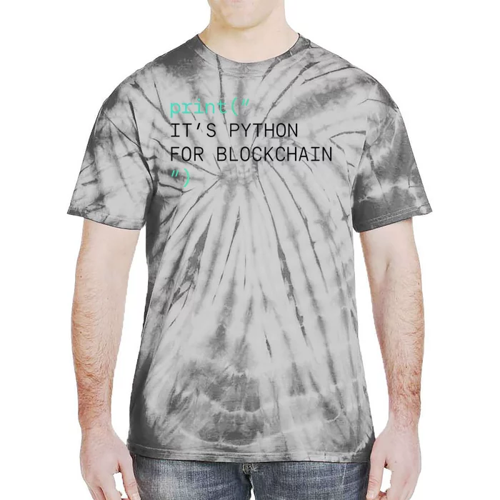 Algorand Developers Print ItS Python For Blockchain Tie-Dye T-Shirt