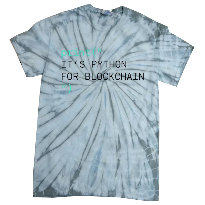 Algorand Developers Print ItS Python For Blockchain Tie-Dye T-Shirt